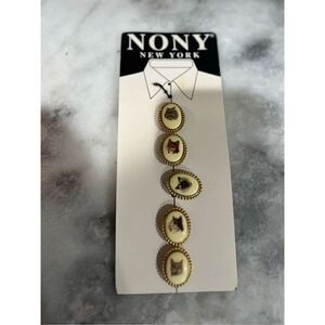 Nony Vintage look Cameo button covers #6